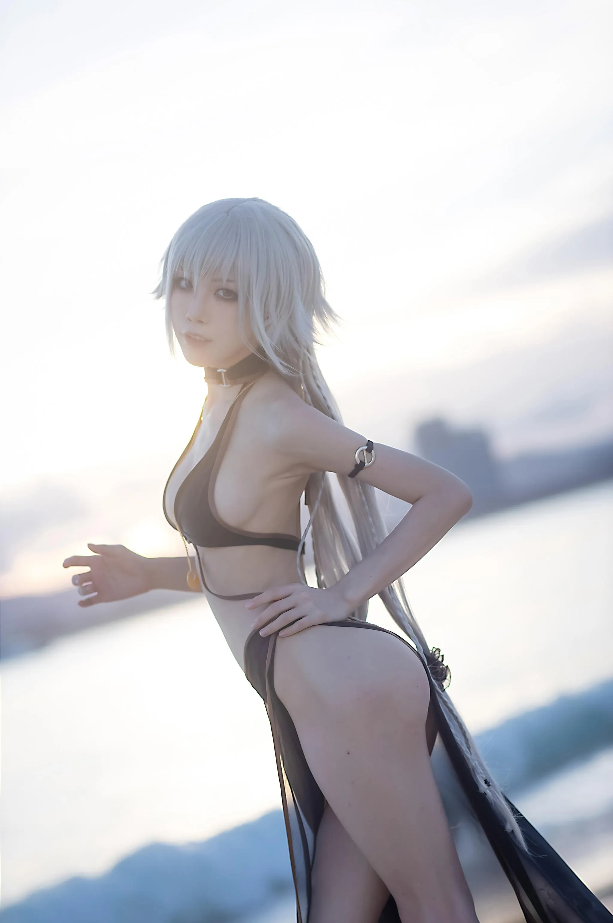 水淼Aqua – NO.70 贞德泳装 [41P]插图9
